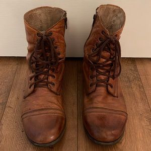 Steve Madden Leather Troopah Boots